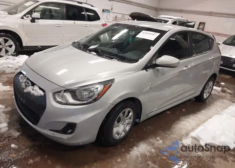 2013 Hyundai Accent Gs from USA, damaged, VIN KMHCT5AE0DU137977